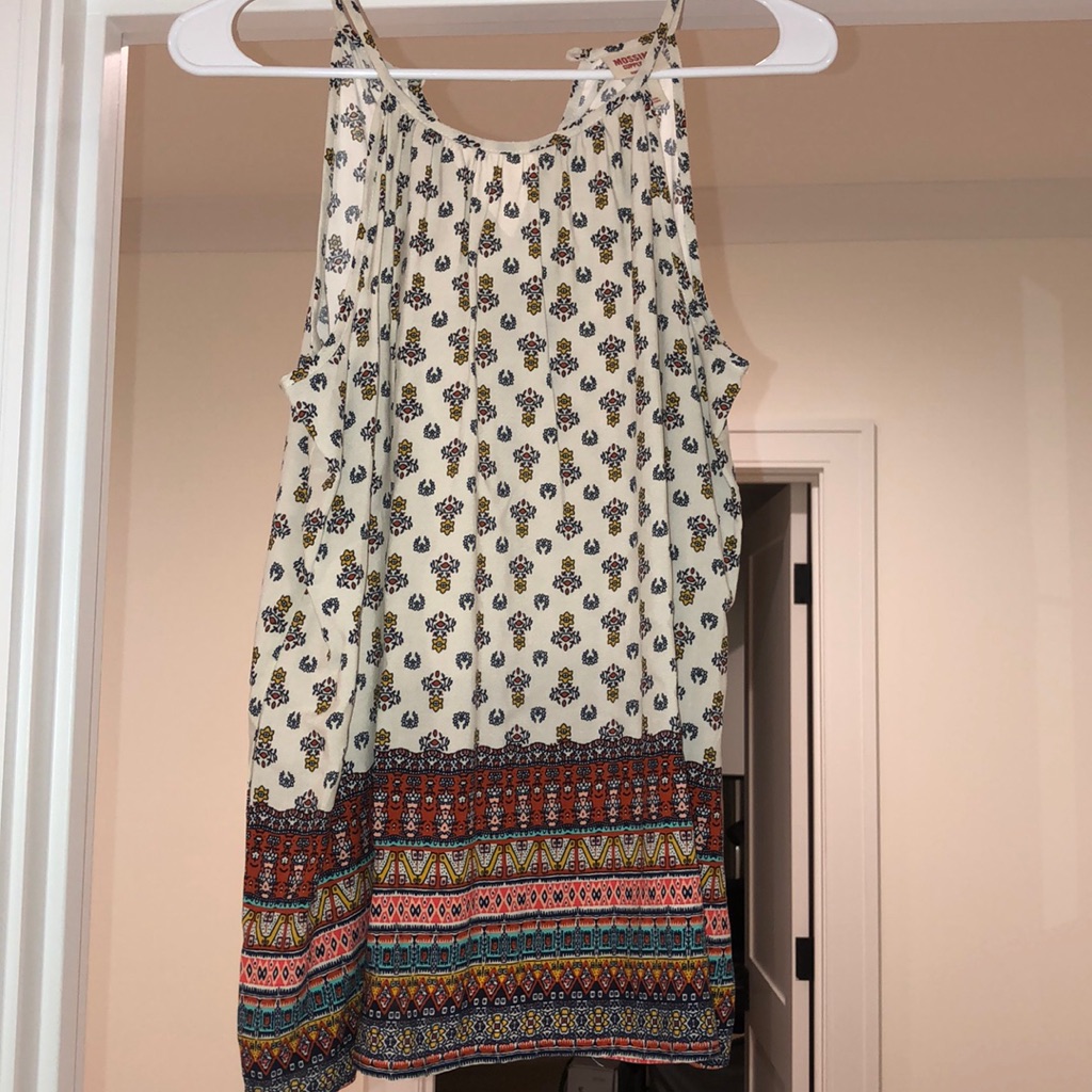 Patterned Tank Top!